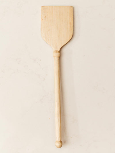 wooden spatula on table