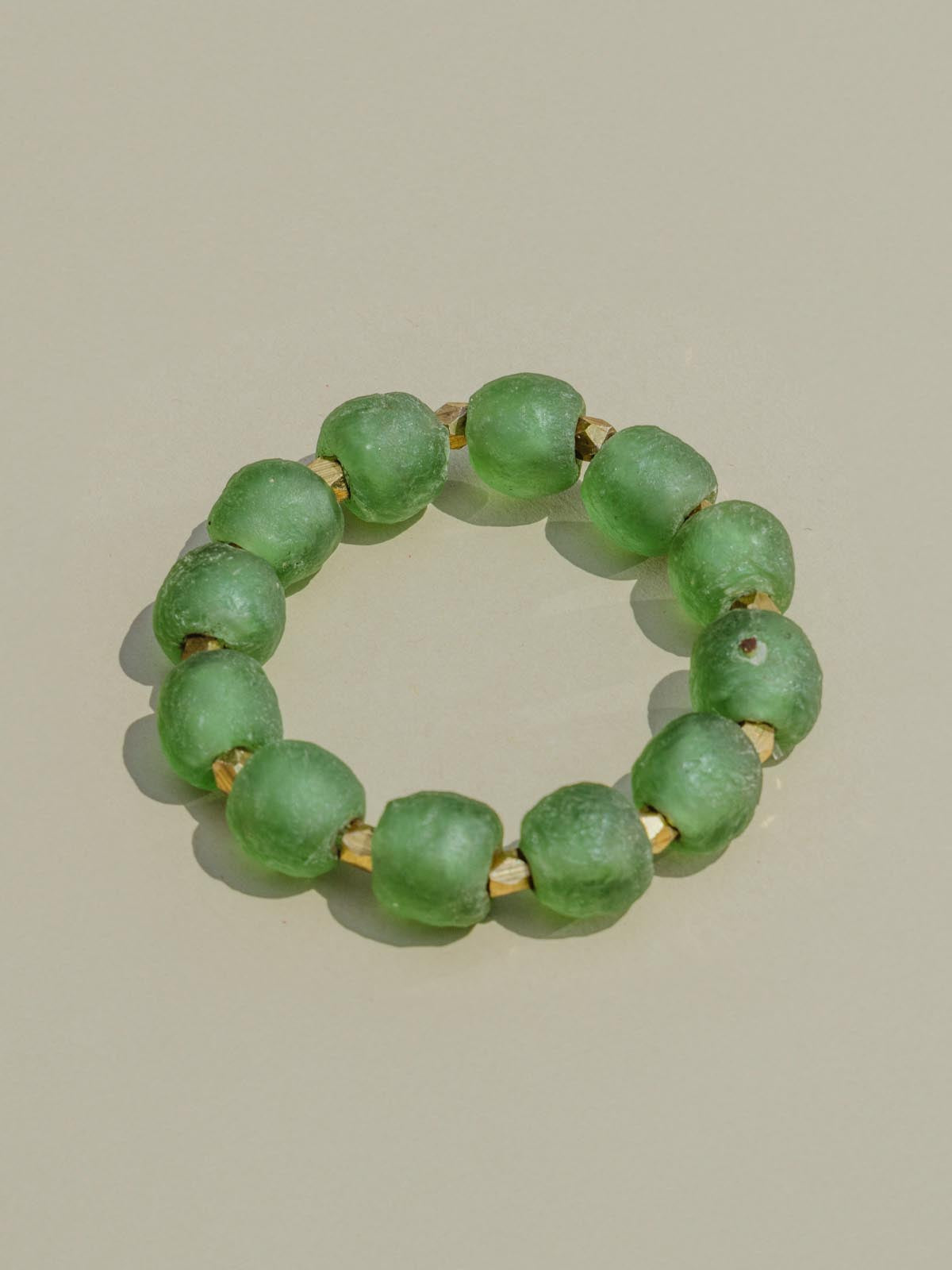 Unity Recycled Glass Beaded Bracelet