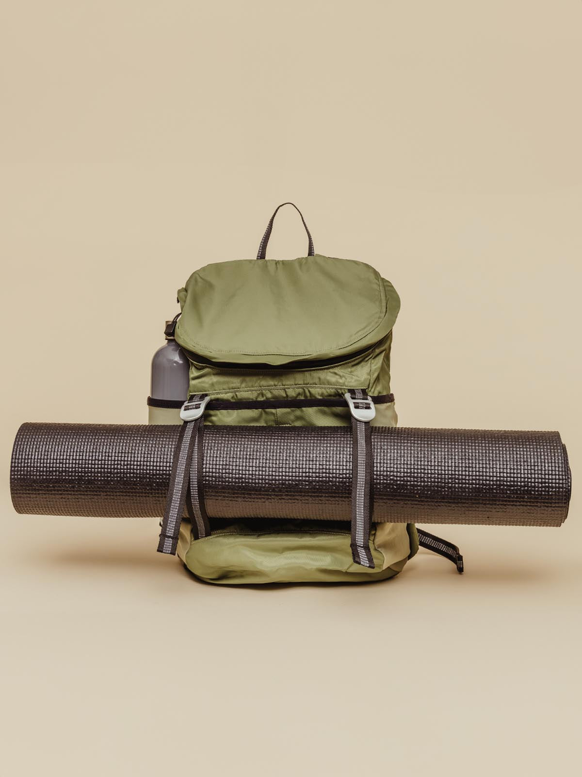 Water Resistant Backpack With Yoga Mat Straps