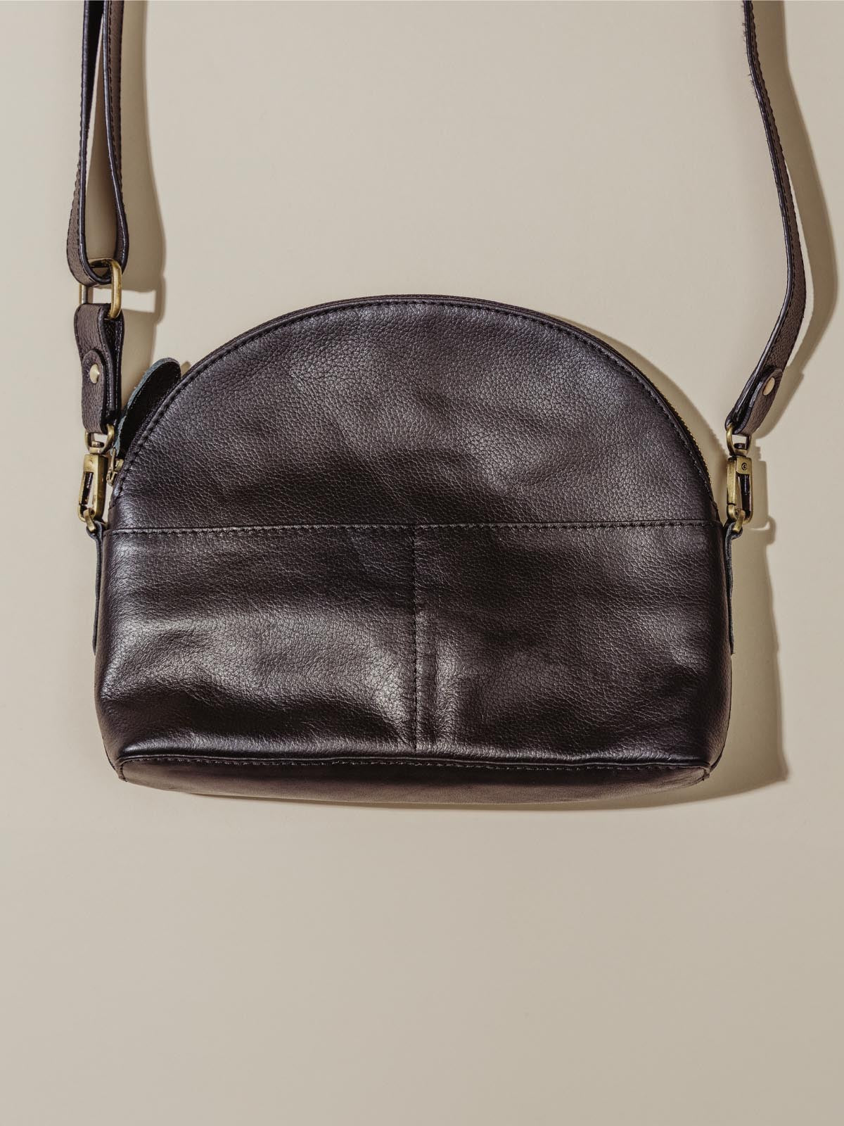 Joyn Half Moon Crossbody Black