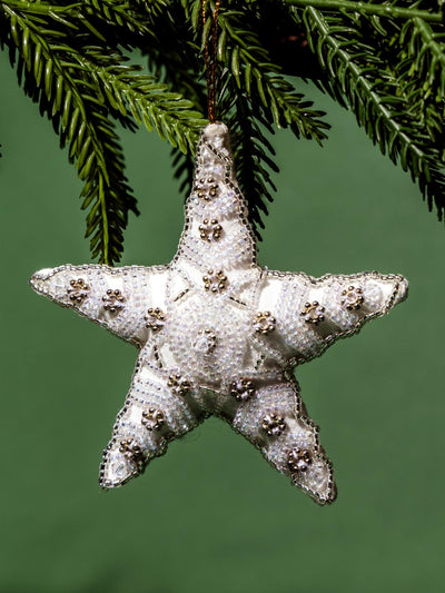 Beaded Star Ornaments