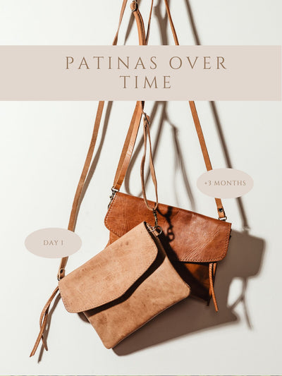 Leather Crossbody Clutch