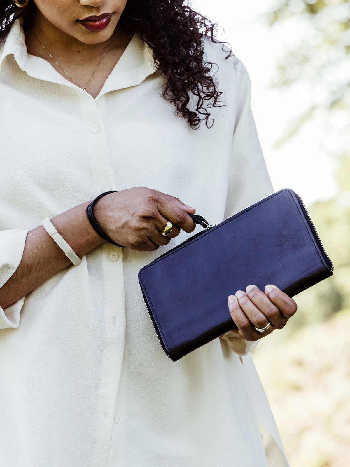 Women’s Leather Clutch Wallet