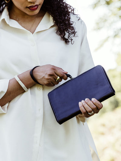 Women’s Leather Clutch Wallet