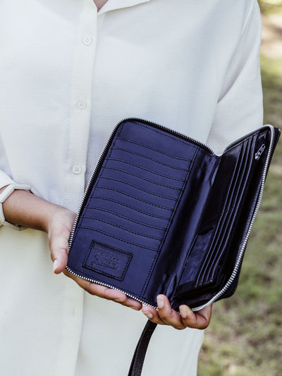 Women’s Leather Clutch Wallet