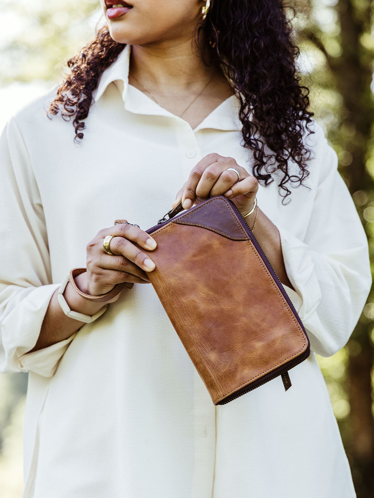Women’s Leather Clutch Wallet