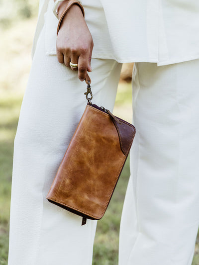Women’s Leather Clutch Wallet