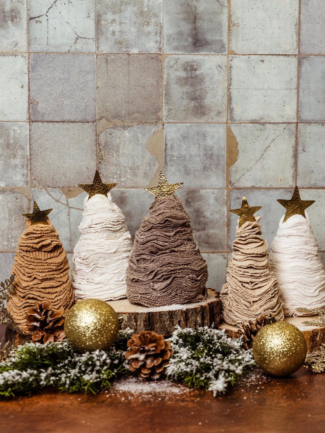 Fake trees christmas sweater 2025