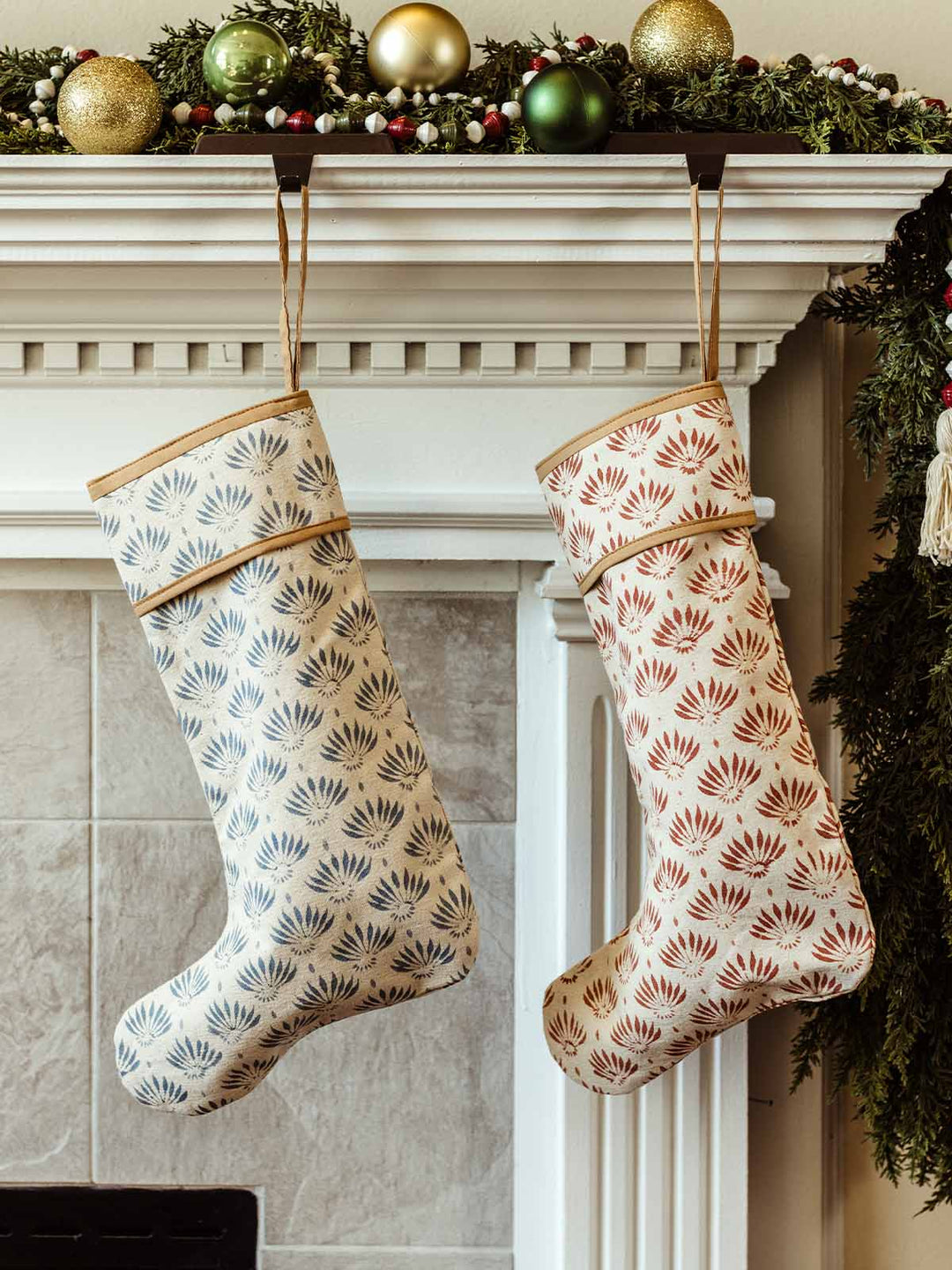 Handmade Christmas Stockings- Juniper Print | Joffa Marketplace, image size:1080x1440