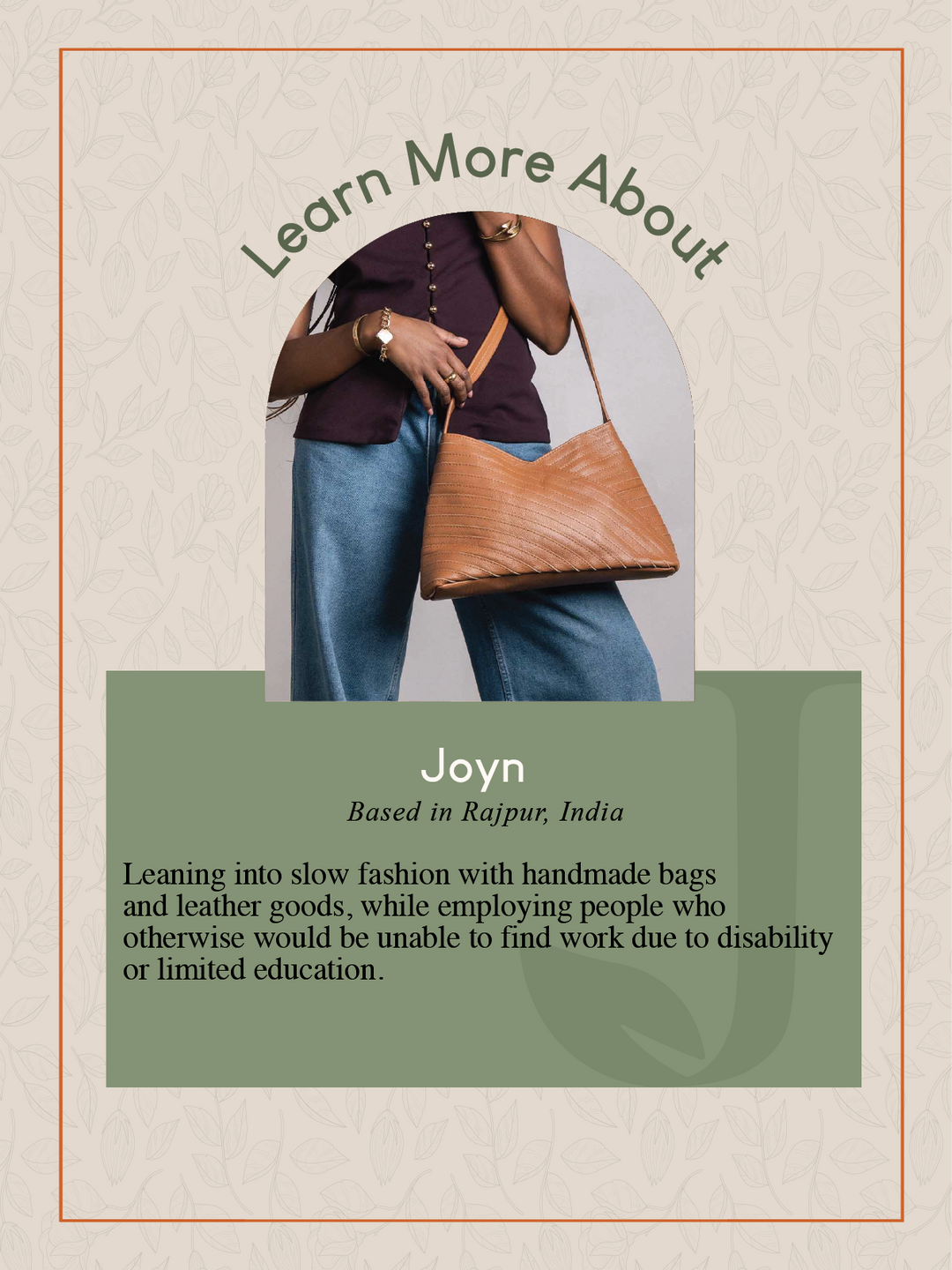 Crisscross Leather Handbag | Joffa Marketplace