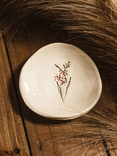 Birth Flower Ring Dish