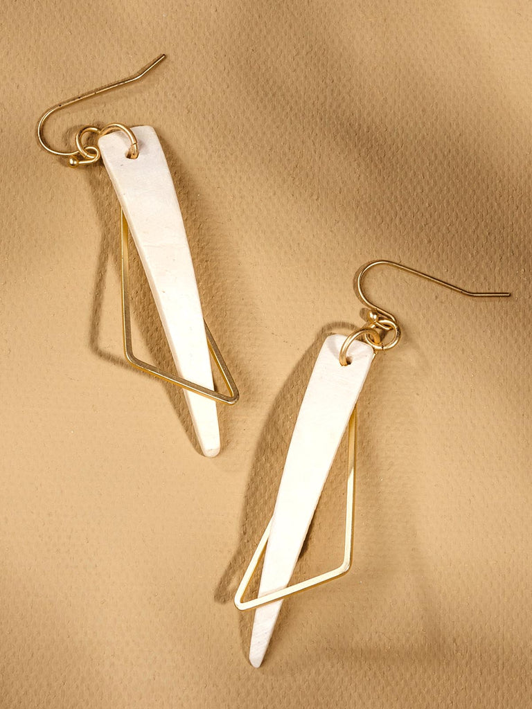 Madewell geometric earrings hotsell