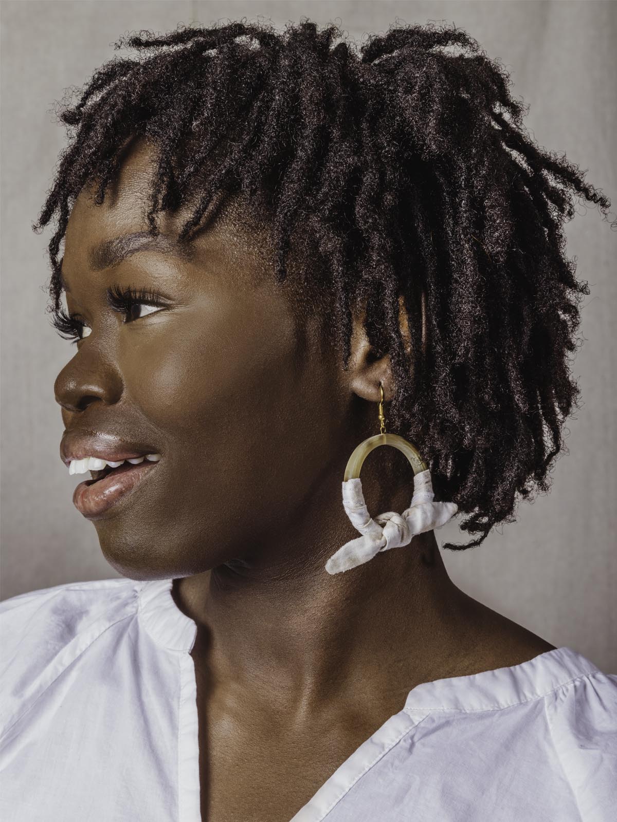 Wrapped Horn Hoop Earrings | Joffa – Joffa Marketplace