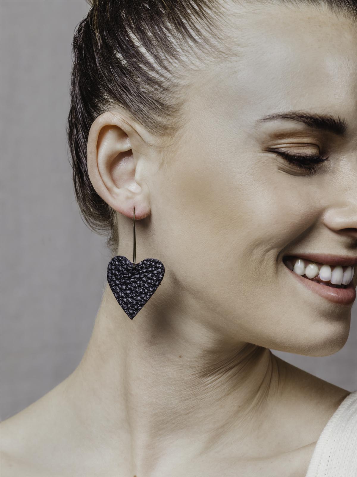 Topshop black new arrivals earrings